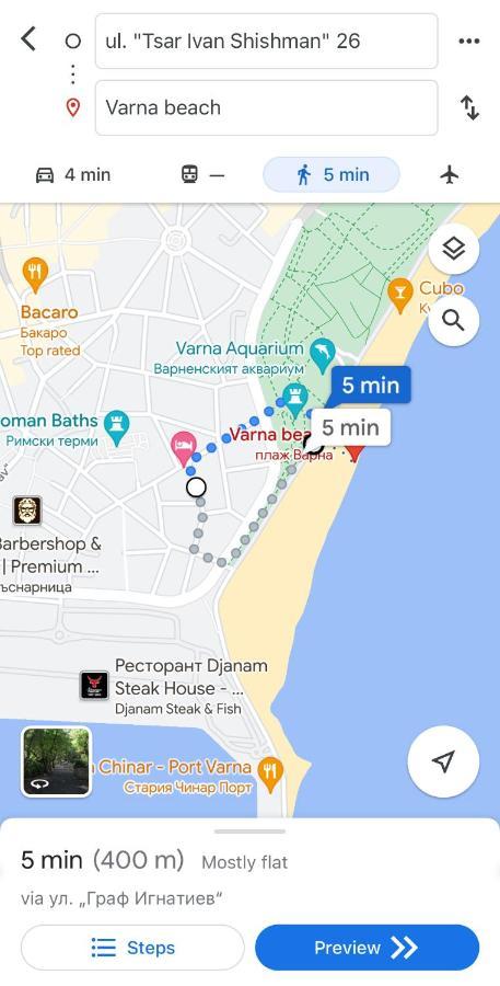 וארנה Green Central Apartment מראה חיצוני תמונה